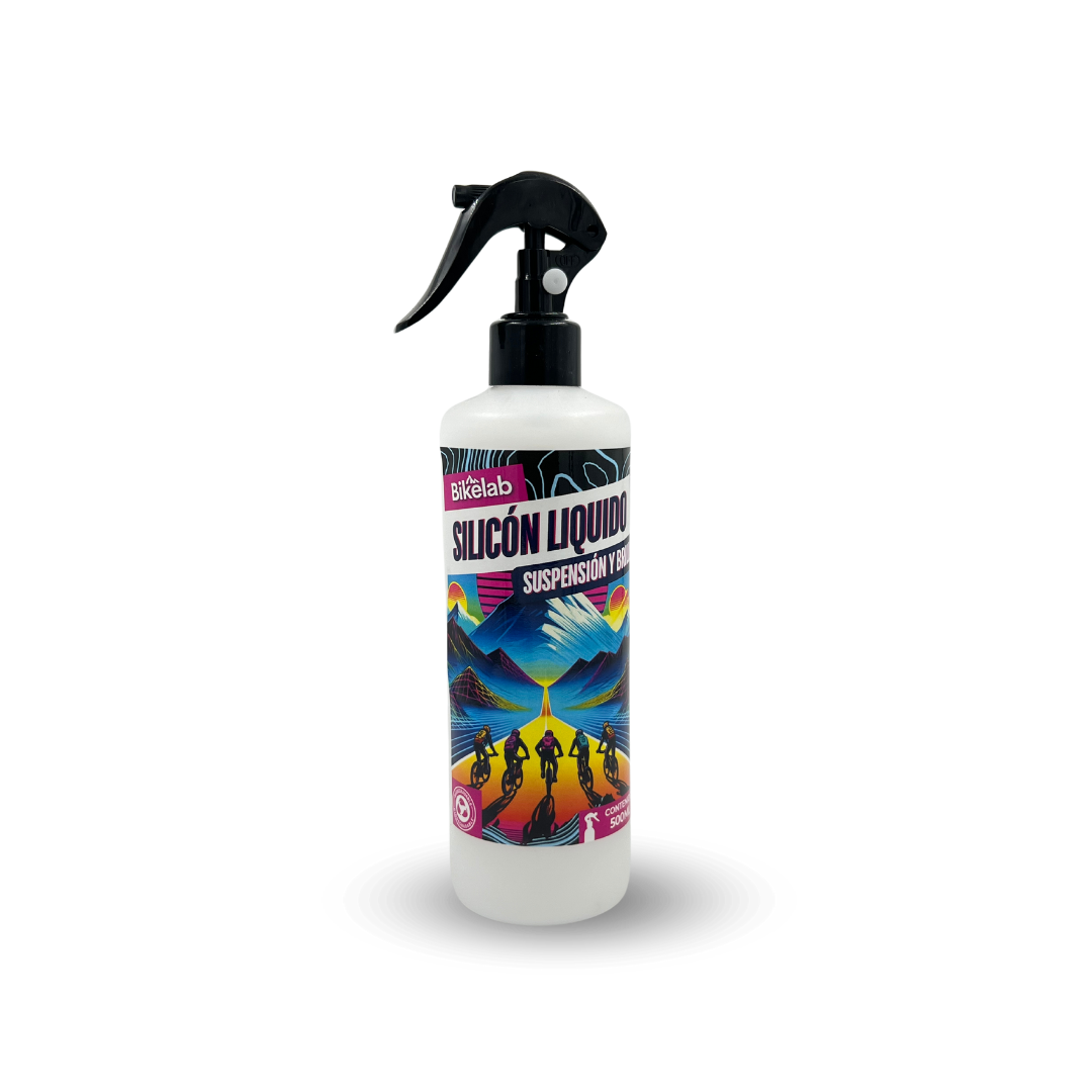 Lubricante De Suspensión Y Abrillantador De Silicón Bikelab 500 Ml