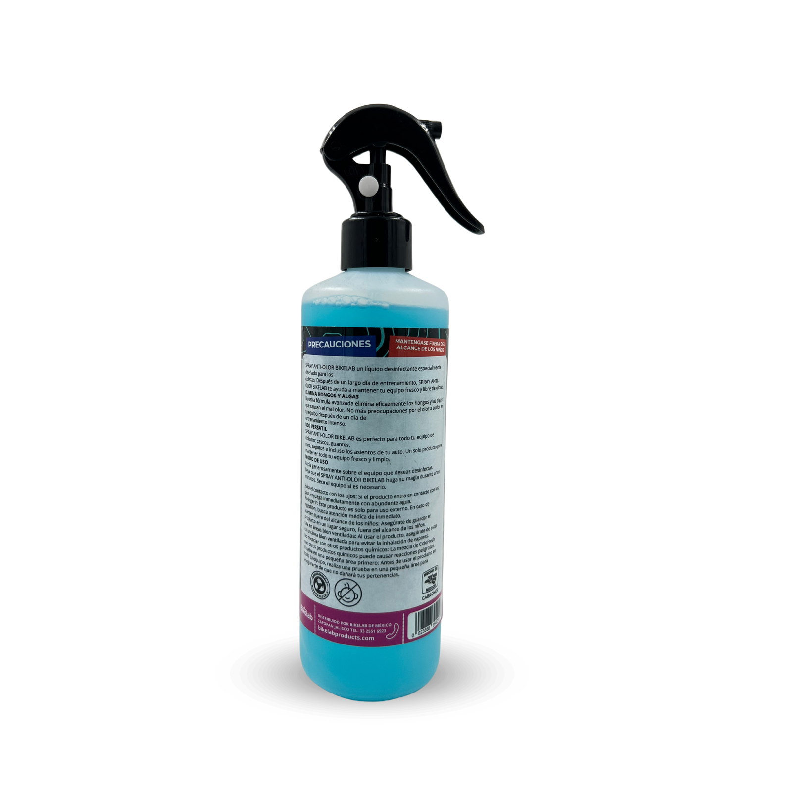 Liquido Antiolores Para Equipo Deportivo Bikelab 500ml - Image 2