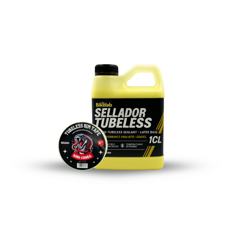 Kit Tubeless Racing Pro Bikelab Cinta + Sellador Latex Racing 1 Litro