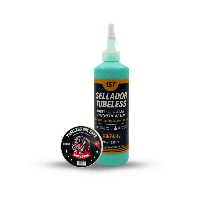 Kit Tubeless Sealant Tubeless 250ml + Cinta Tubeless 25mm Bikelab