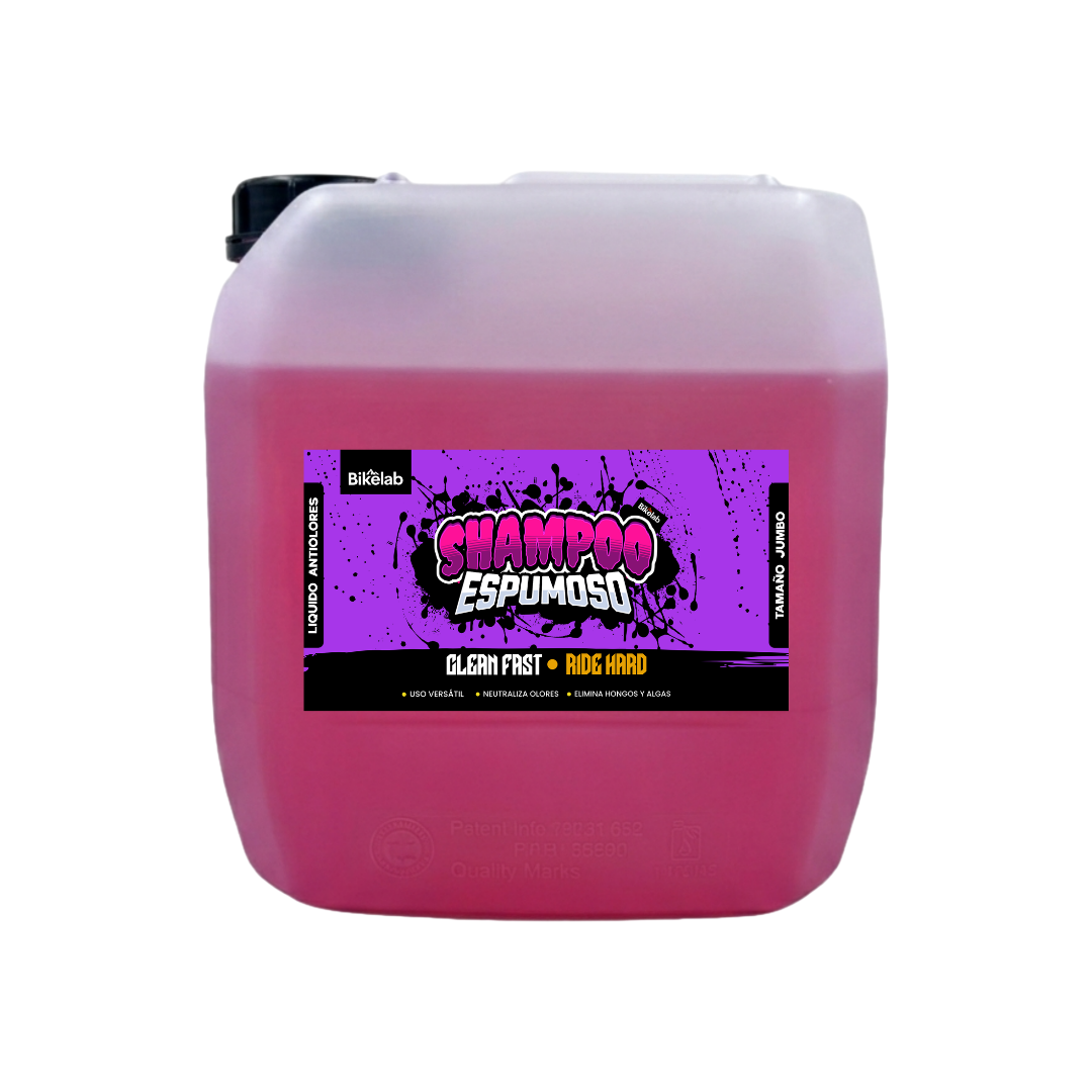 Shampoo Para Bicicleta Ultra Espumoso Neutro Bikelab 4L